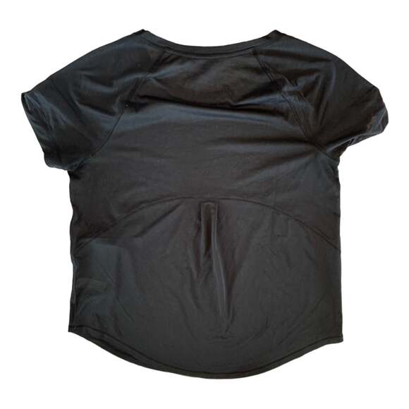 Athleta sheer black t shirt lightweight womens medium - Picture 2 of 6